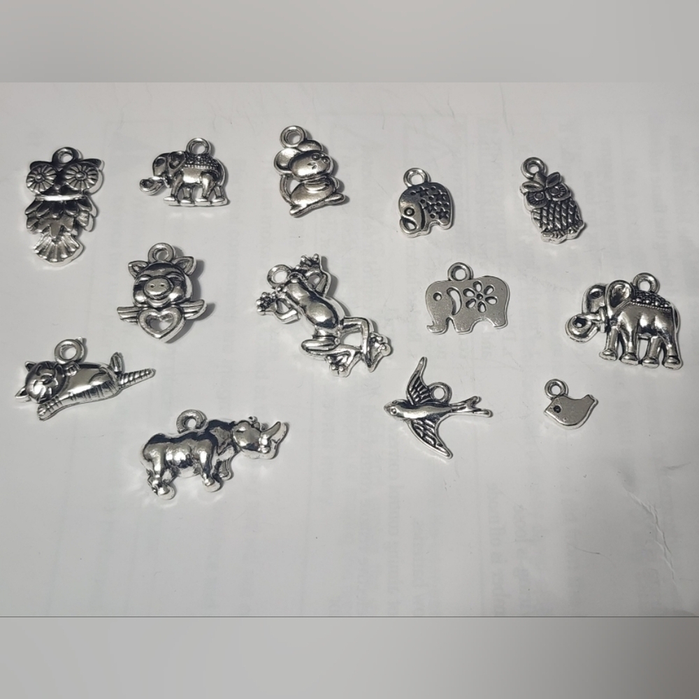 Silver Animal Charms Collection‎
